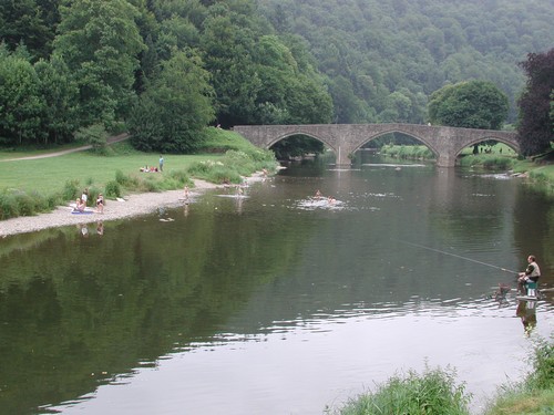 La Semois à Bouillon (pont de la Poulie)